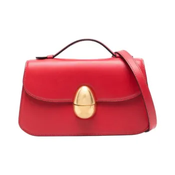 NEOUS Cow Leather Shoulder Bag, Crossbody Bag, Handbag Women's Red