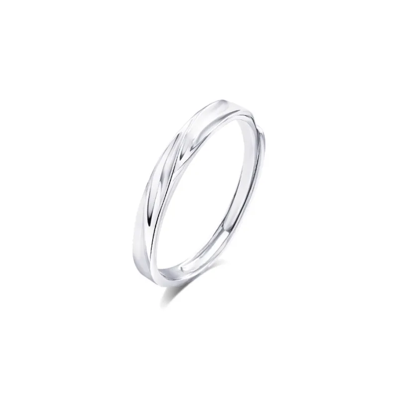 KUMET Sterling Silver Rings Unisex-5