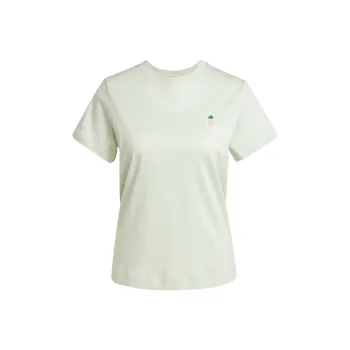 Adidas Regular T Shirt Women's Linen Green