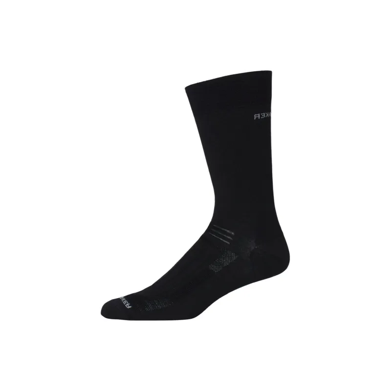 Icebreaker Hike Liner Crew Mid Calf Socks Men's 1 Pack Black-1