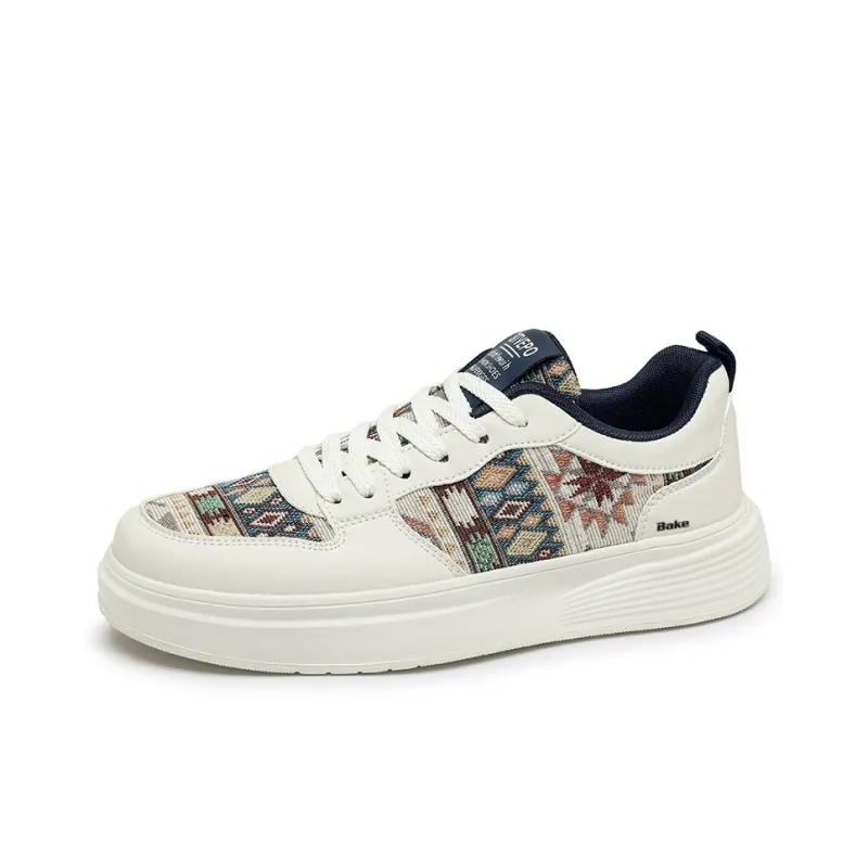 BAKE Slip Resistant And Breathable Low Top Skateboard Shoes Men's-1