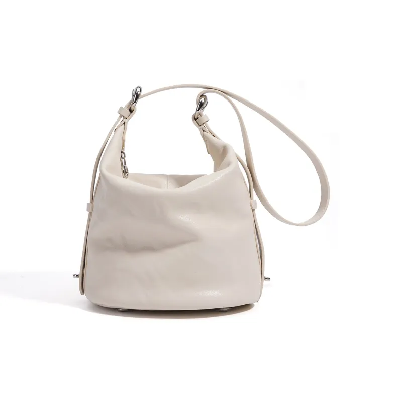 COURONNE Top Grain Cow Leather Shoulder Bag Regular Women's Multicolor-8