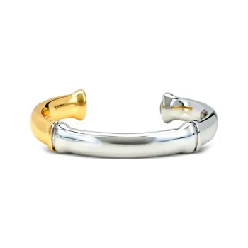 KENNETH JAY LANE Rhodium Bangles Women's Gold/Silver