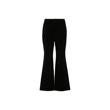 BALMAIN Low Rise Flared Trousers