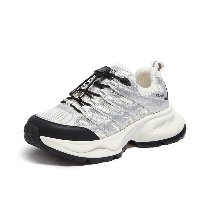 CAMEL Slip Resistant And Breathable Low Top Chunky Sneakers Women's-1