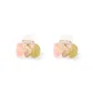 Pink Green-Two-Piece Set Claw Clip