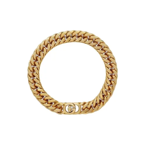 GUCCI Brass Necklaces Unisex Gold