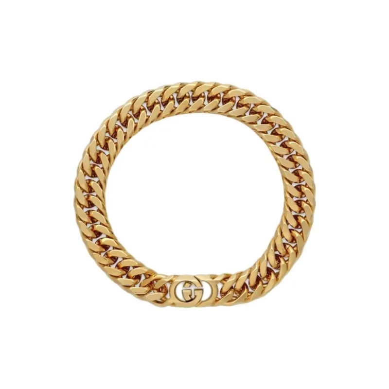 GUCCI Brass Necklaces Unisex Gold-0