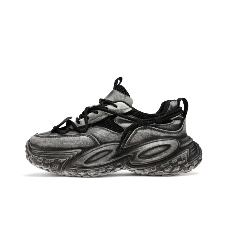 ROBINHOOD Cushioning, Slip Resistant, Abrasion Resistant Support Low Top Chunky Sneakers Men's-8