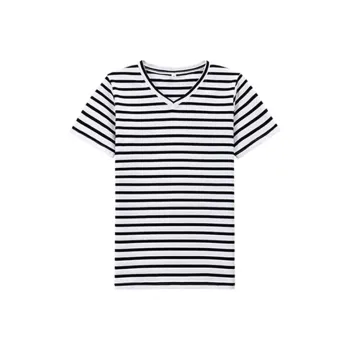 Mu Qingqing T Shirts Women's Black/White