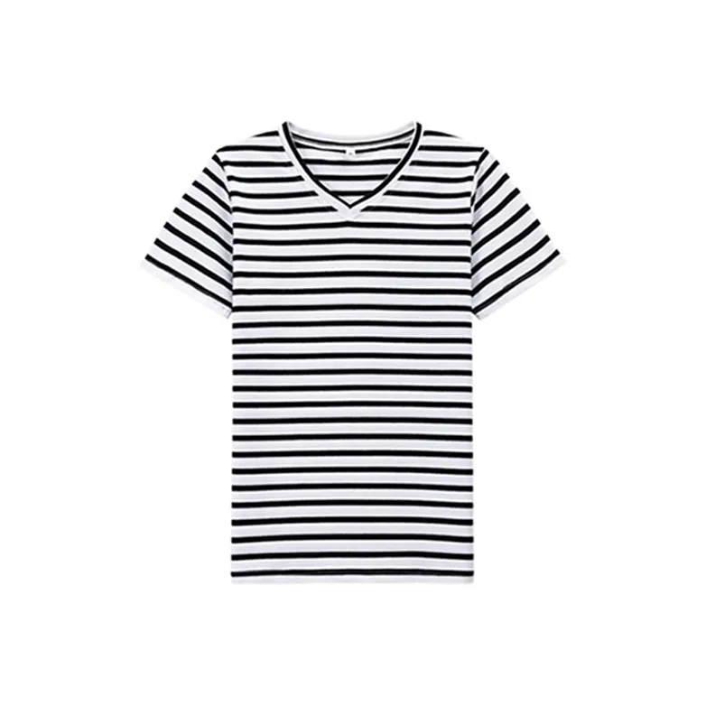 Mu Qingqing T Shirts Women's Black/White-0