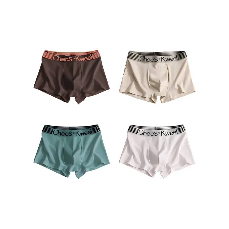 PLANDOO Underpants Men's 4 Pack-12