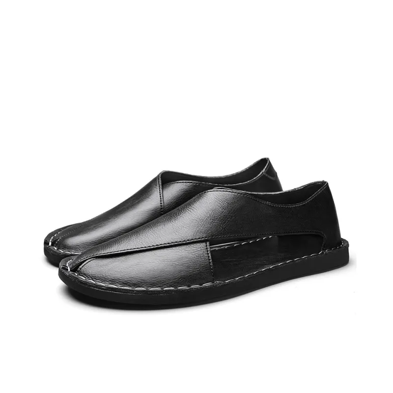 SENGUIBUCK Beach Sandals Men Brown/Black-5