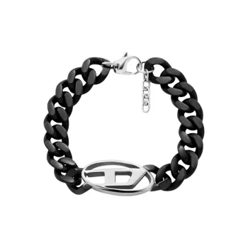 DIESEL Oval D plaque Bracelet