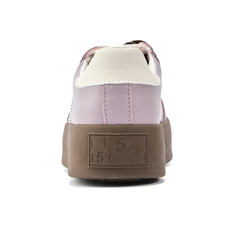 La Chapelle Low Top Skateboard Shoes Women's Purple-5