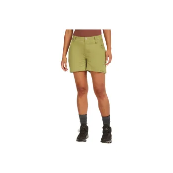 Icebreaker Merino Blend Elevation Stretch Denim Shorts Women's Olive