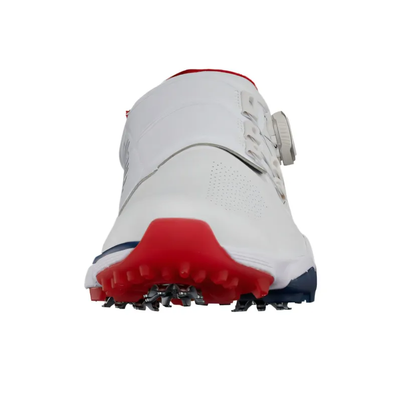 Callaway HYPER CHEV Shock Absorbers With Slip Resistant Features Low Top Golf Shoes Men's White Blue-3