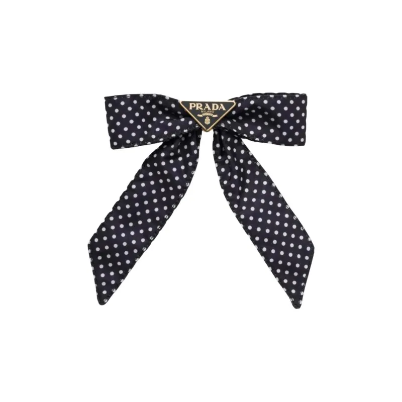 PRADA Polka Dot Hair Bow-0