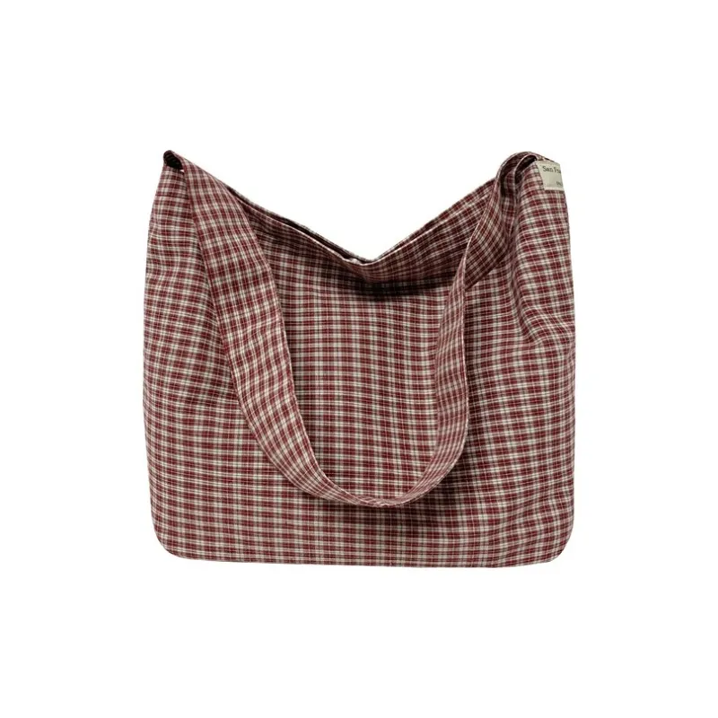 FINDINGS Cotton Fabric Shoulder Bag Unisex Multicolor-0