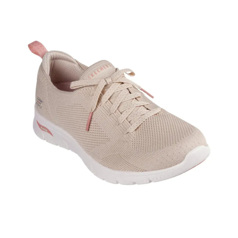Skechers Arch Fit Refine 2.0 Low Top Casual Shoes Women's Khaki-3