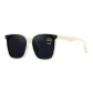 Ecru Frame with Gray Lens (Standard Lens)