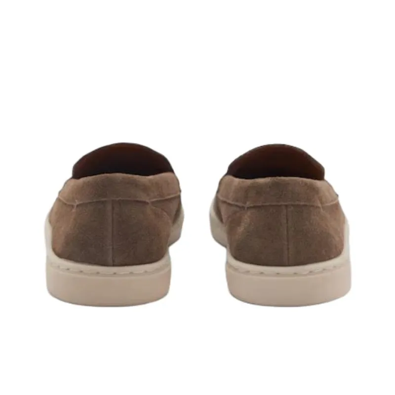 MANGO Loafers Men Sand/Brown/Gray-4