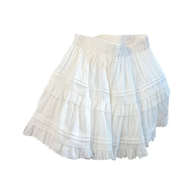 Cypress House Casual Short Skirts Women's White-1