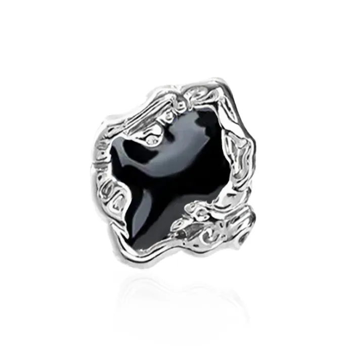 ZANC Alloy Stud Earrings Unisex-3
