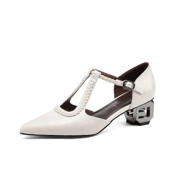 FMM Chunky Heel High Heels Women's