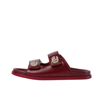GUCCI Slide Slippers Women's Red