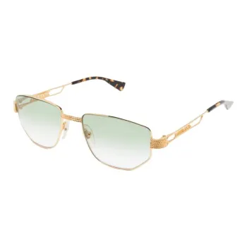 TIFFANY & CO. Metal Acetate With 23K Gold Plating Aviator Sunglasses Men's Gold