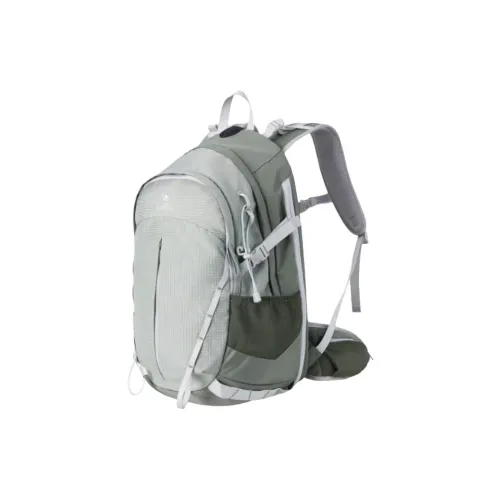 CAMEL Polyester Backpack Unisex Gray Stone Green