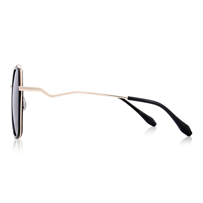 Upthree Metal Irregular Shape Sunglasses Women's-2