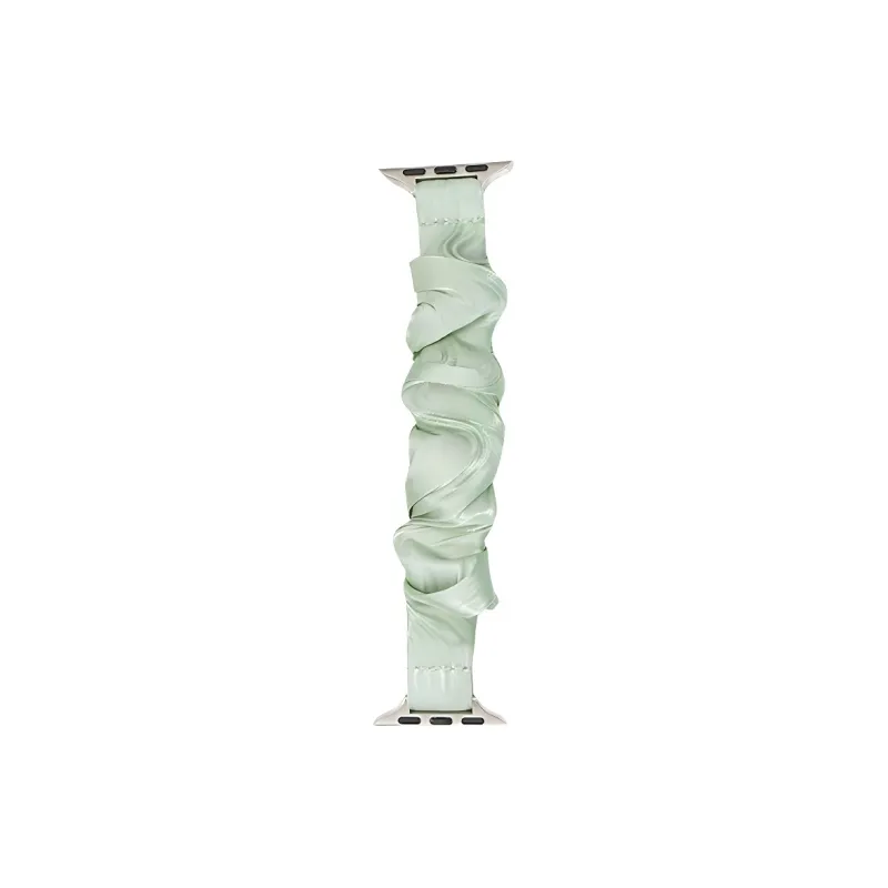 KVZUVUU Apple Compatibility Watch Band Spun Silk Material-8
