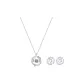 S925 Silver-Elegant Feather Love Letter Clothing Sets (White)
