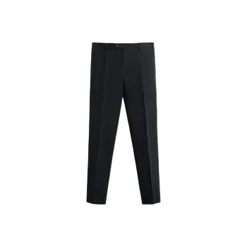 ZARA Suit Trousers Men Sea Blue