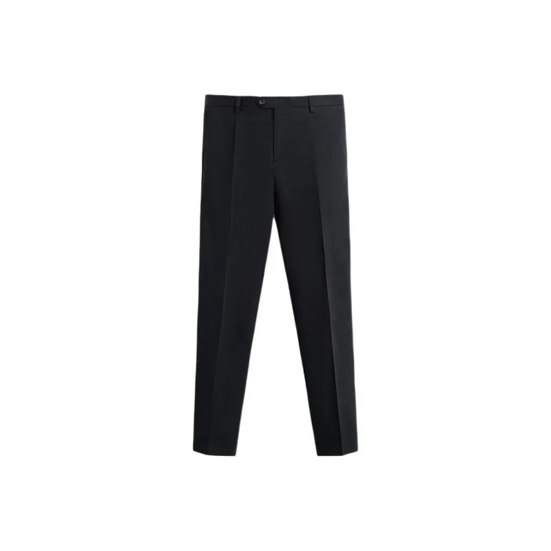 ZARA Suit Trousers Men Sea Blue-0