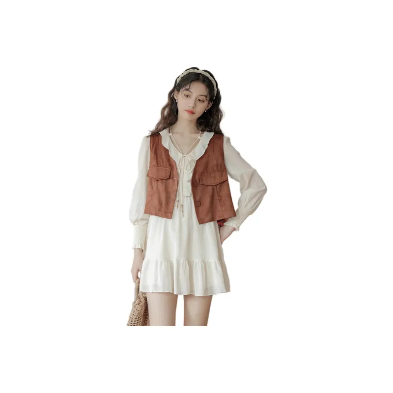 Dior Beauty Two Piece Skirt Sets Women's-1