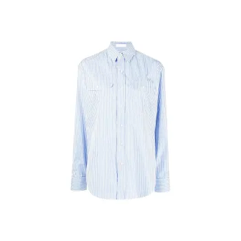 WARDROBE.NYC Stripe print Oversized Shirt