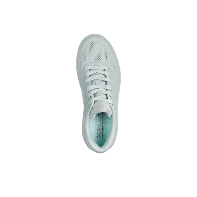 Skechers Uno Low Top Skateboard Shoes Women's Green-4