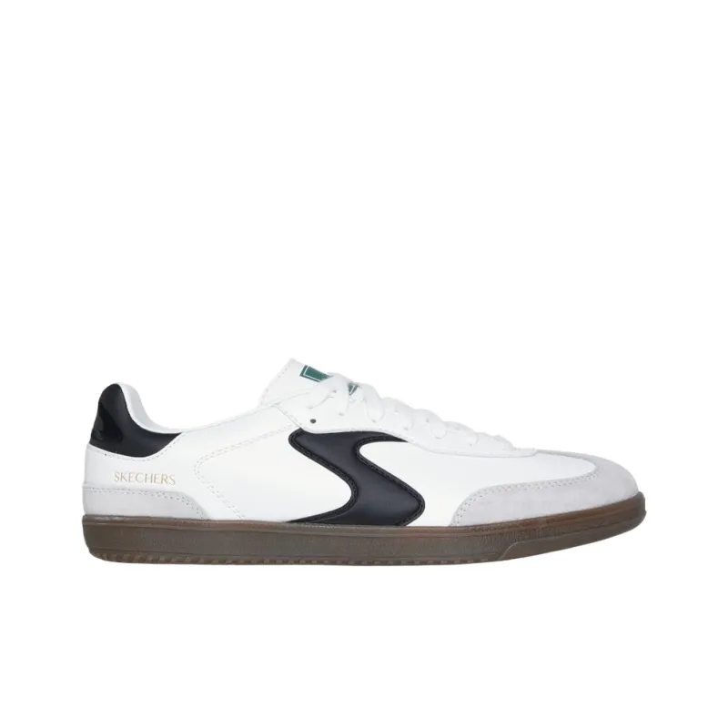Skechers Hotshot Pyke Low Top Skateboard Shoes Men's White-1