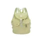 Green Shopping Bag with Charm
