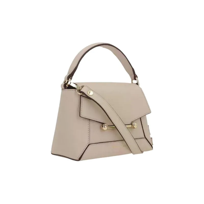 Strathberry Calfskin One Shoulder Handbag Women's Oat-1