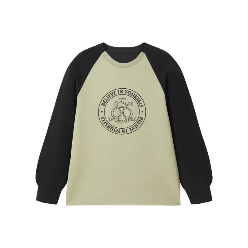 PEACEBIRD Sweatshirts Women's Black-0