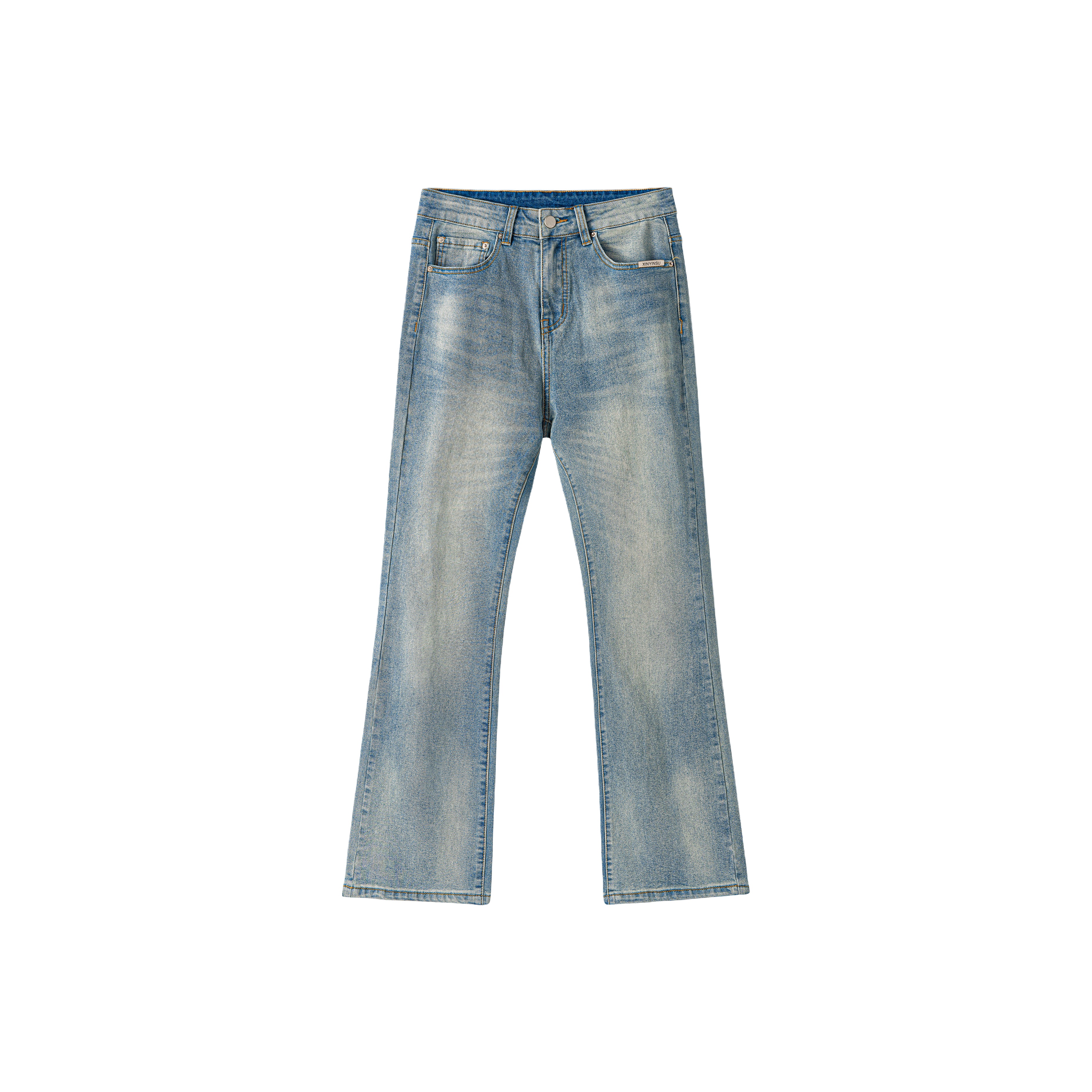 XINYINSU Jeans Unisex Blue (booty) S - POIZON