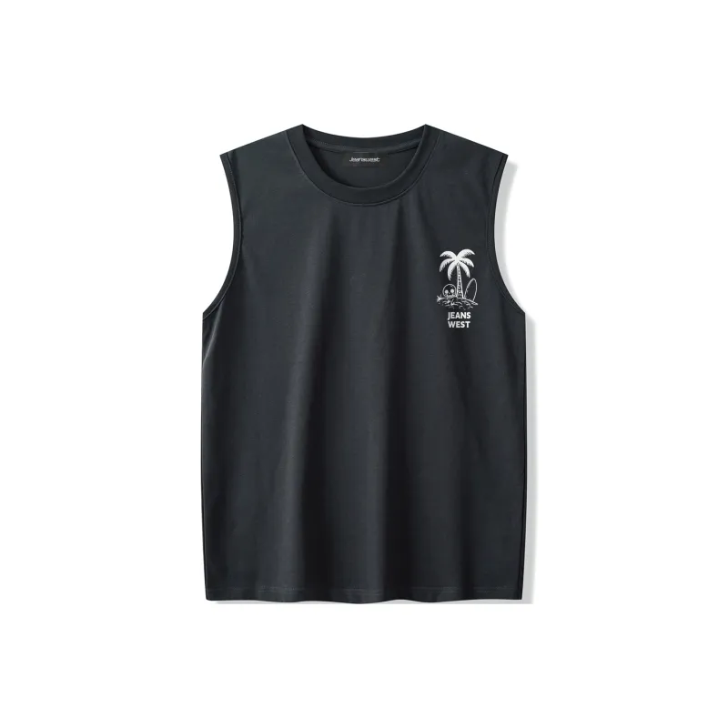 JEANSWEST Tank Tops Unisex-22