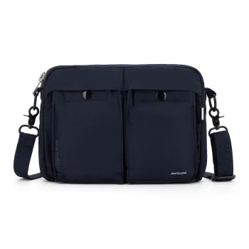 JEANSWEST Fabric Shoulder Bag, Crossbody Bag Unisex Blue