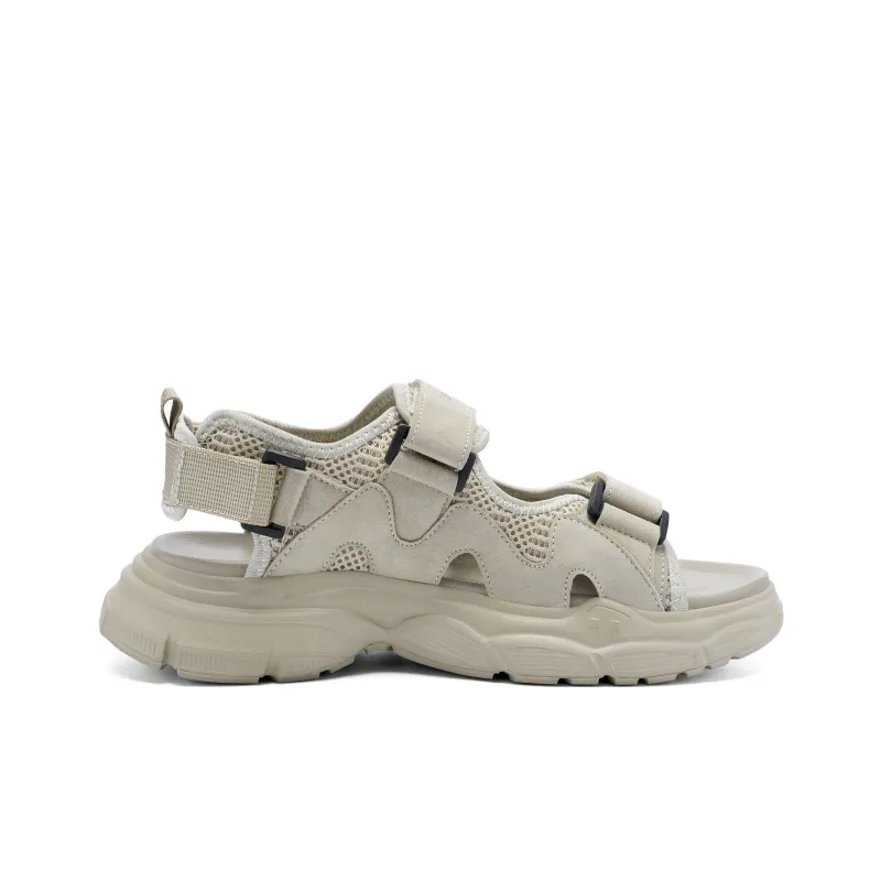 JEEP SPIRIT Beach Sandals Men's Beige-1