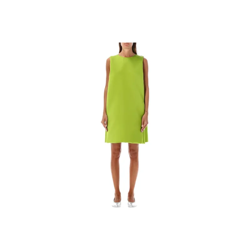 PHILOSOPHY DI LORENZO SERAFINI Sleeveless Satin Mini Dress-0
