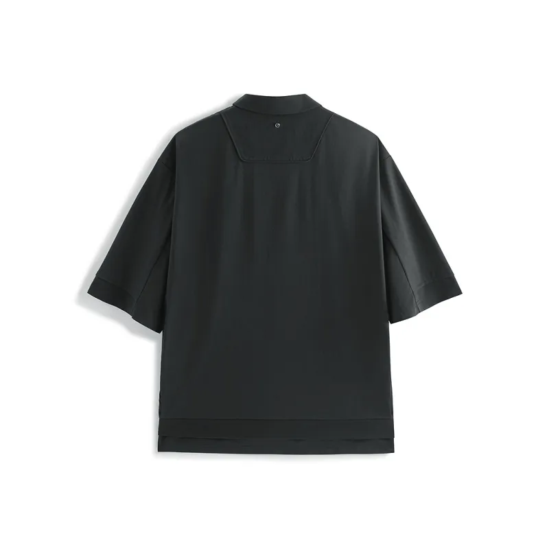 PEACEBIRD MEN Polo Shirts Men Black 1-1